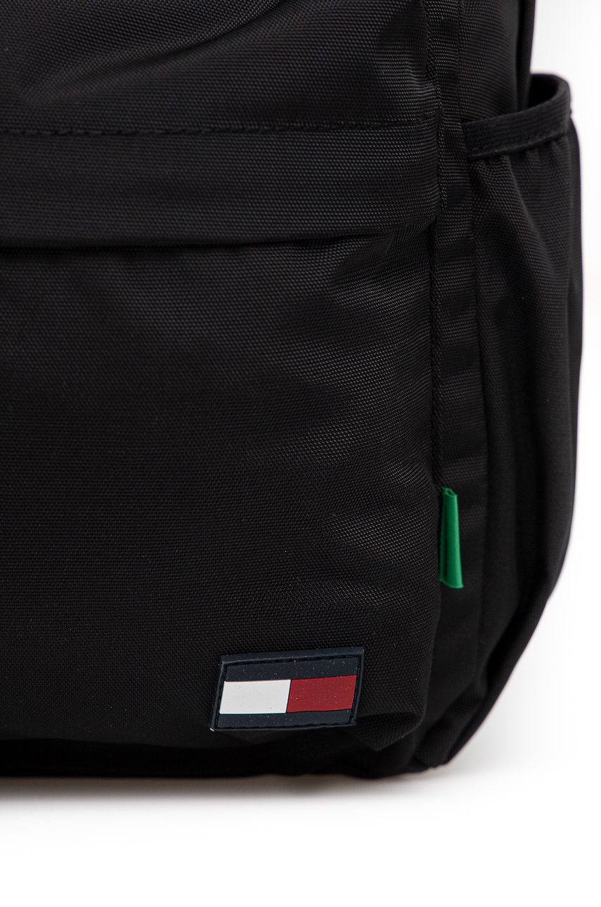 

Дитячий рюкзак Tommy Hilfiger колір чорний великий гладкий