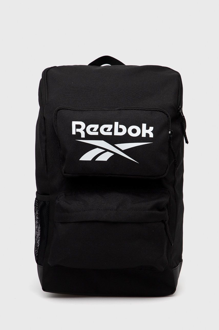 Reebok Plecak H36595 kolor czarny duży z nadrukiem