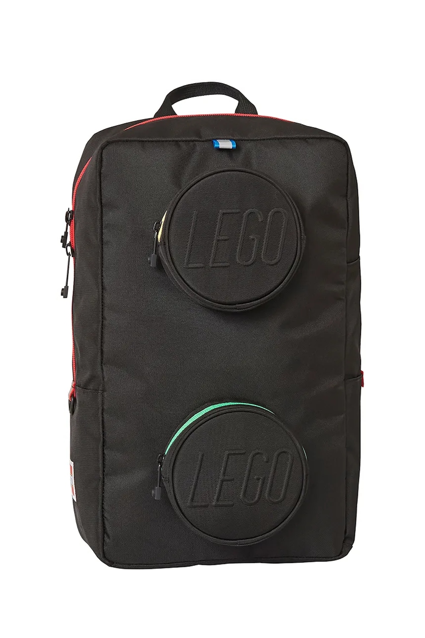 Lego ghiozdan copii culoarea roșu, mic, uni, 20204