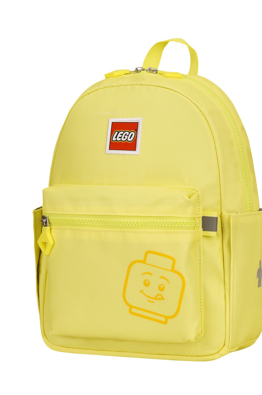 

Дитячий рюкзак Lego колір жовтий малий з принтом