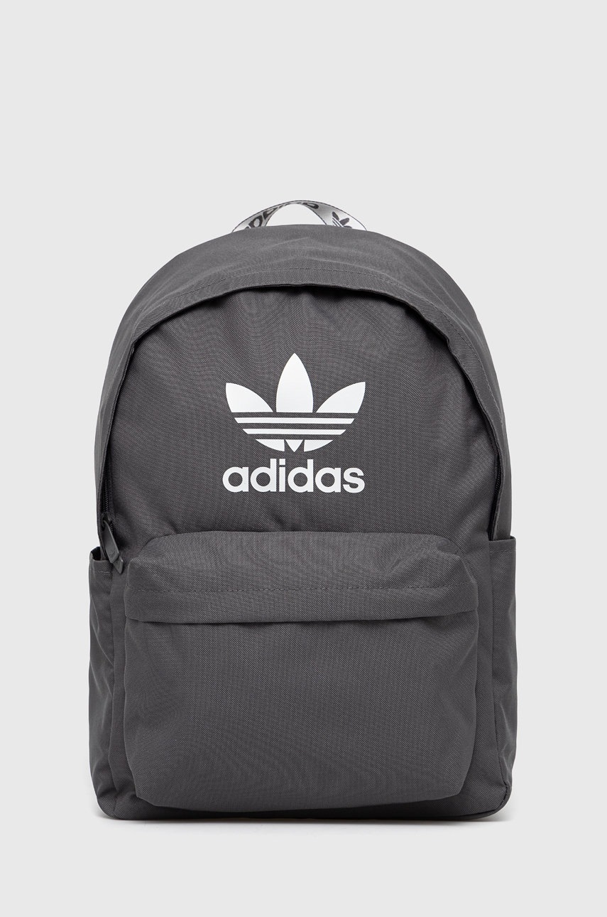 

Раница adidas Originals мъжка в сиво голям размер с принт, Сив