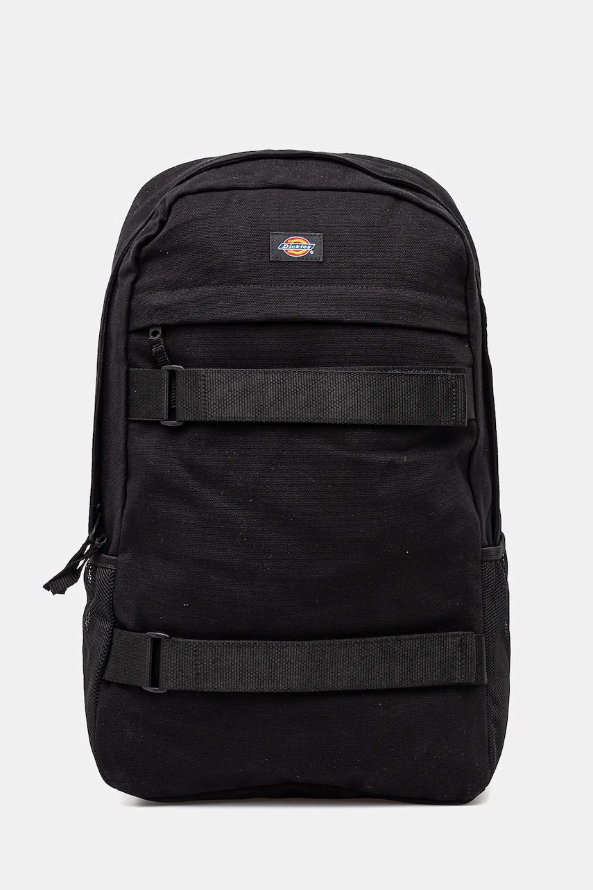Dickies Rucsac culoarea negru, mare, material neted Dickies Rucsac culoarea negru, mare, material neted