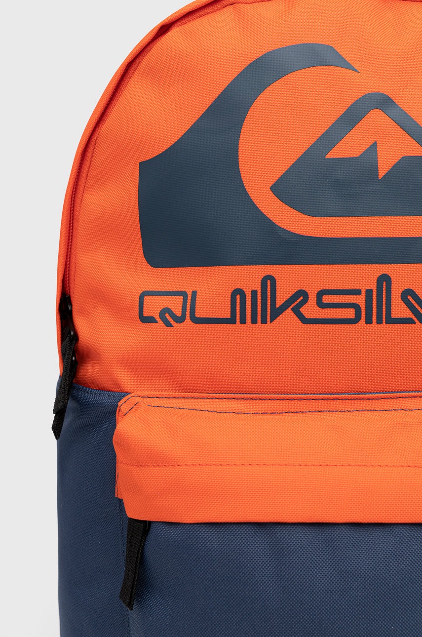 

Рюкзак Quiksilver мужской цвет оранжевый большой с принтом