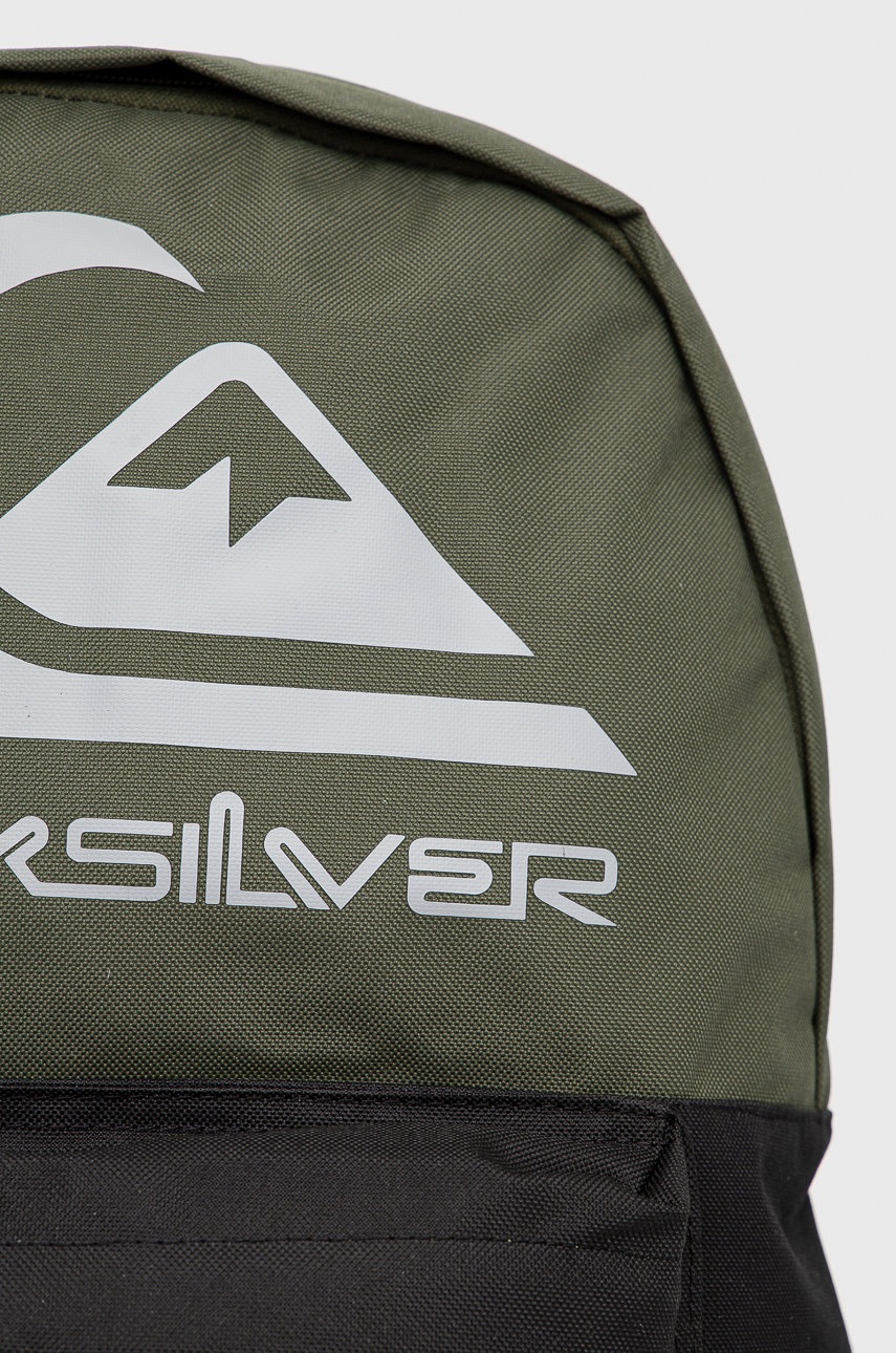 

Рюкзак Quiksilver чоловічий колір зелений великий з принтом