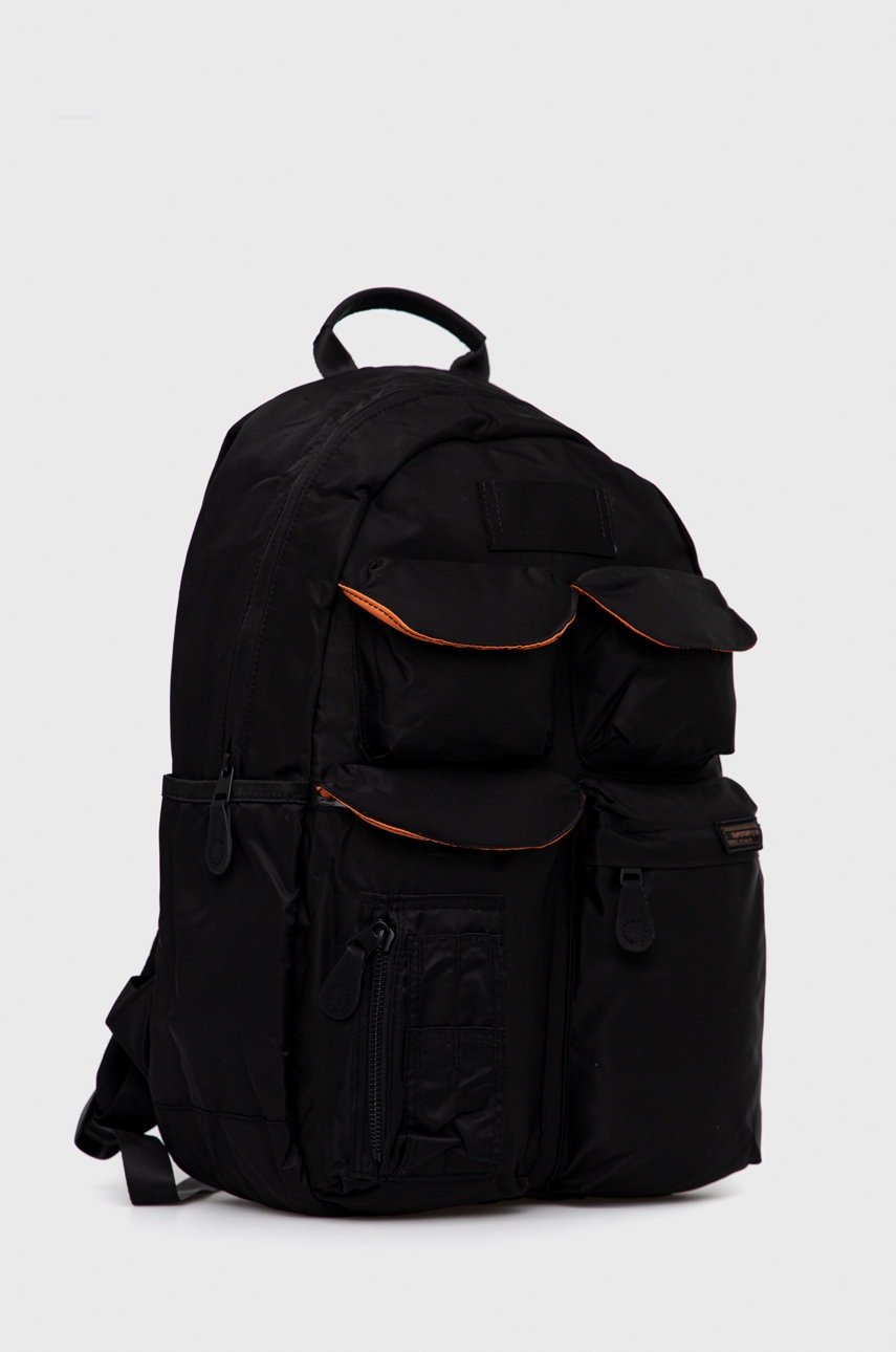 

Рюкзак Superdry мужской цвет чёрный большой однотонный