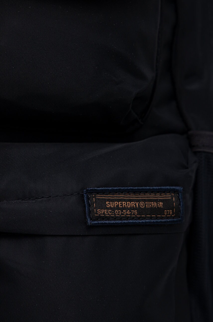 

Рюкзак Superdry чоловічий колір синій великий однотонний