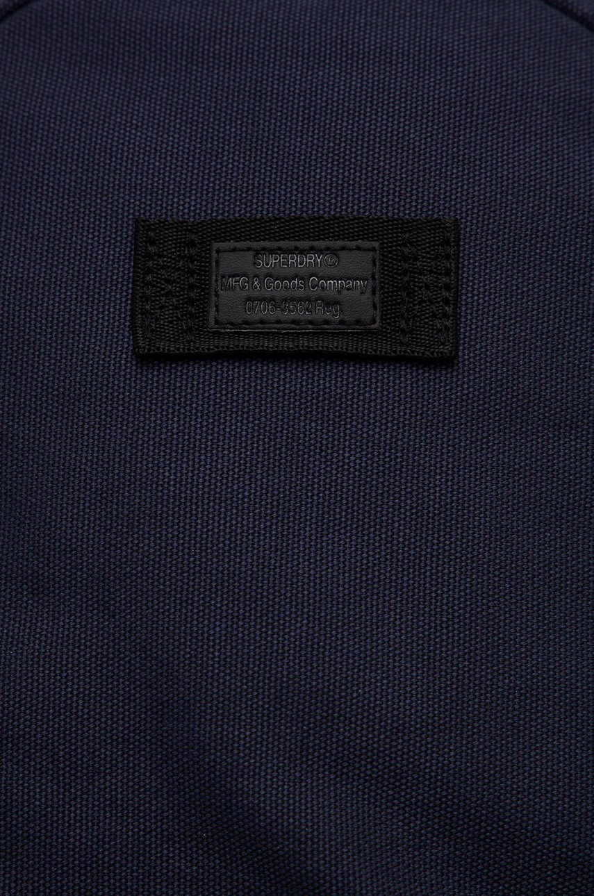

Рюкзак Superdry чоловічий колір синій великий однотонний