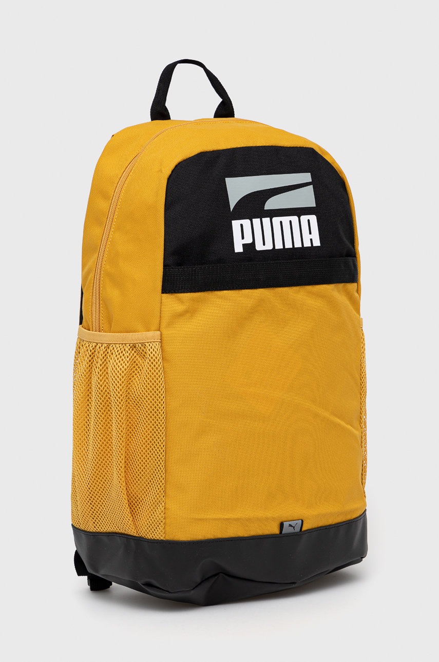 

Рюкзак Puma колір жовтий великий з принтом