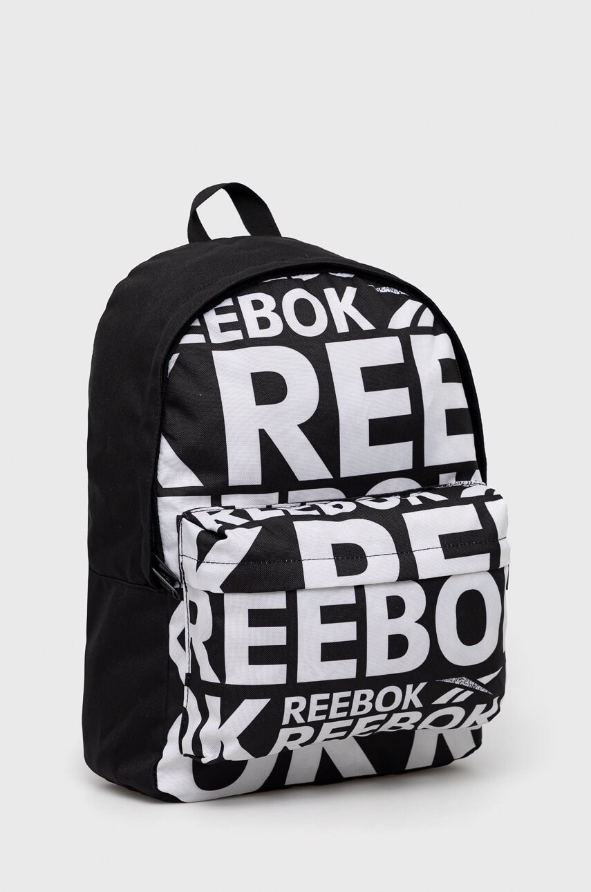 

Рюкзак Reebok H36584 цвет чёрный большой с узором
