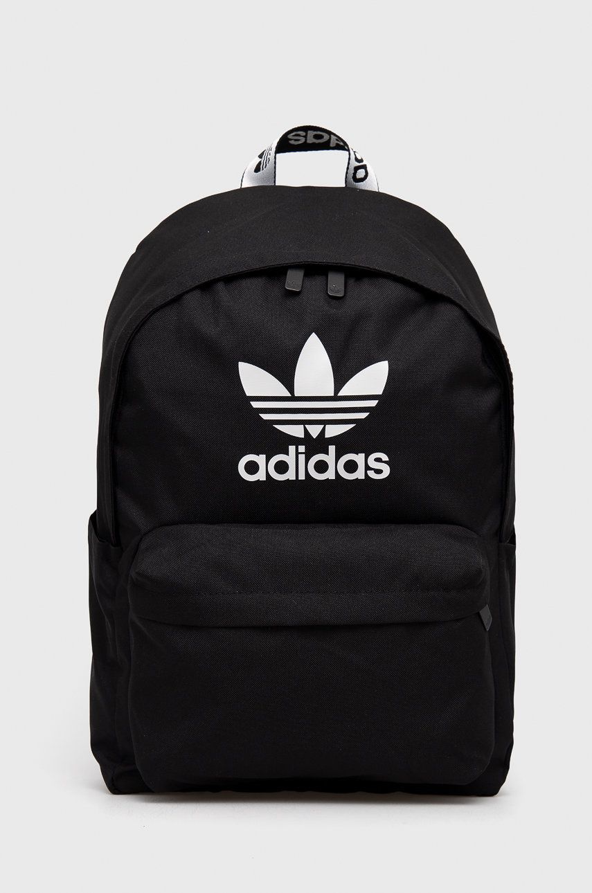 Adidas Originals Plecak kolor czarny duży z nadrukiem