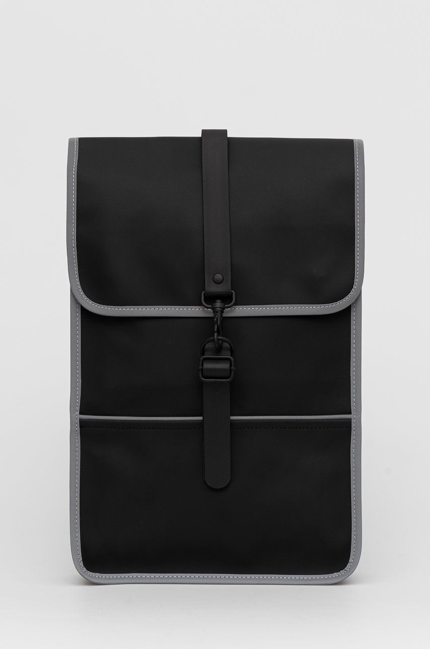 Rains Plecak 1280 Backpack Mini kolor czarny duży gładki
