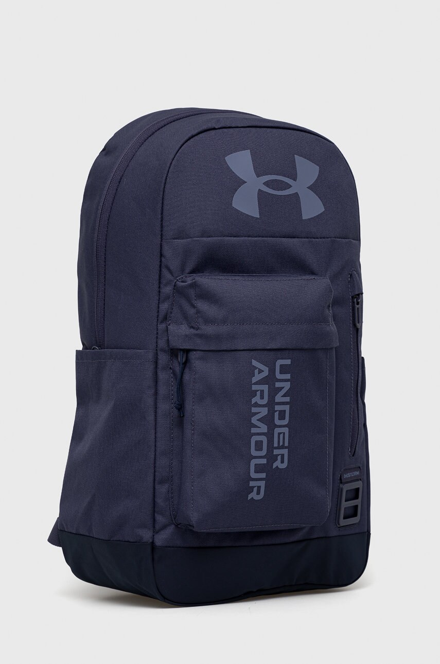 

Рюкзак Under Armour колір синій великий з принтом