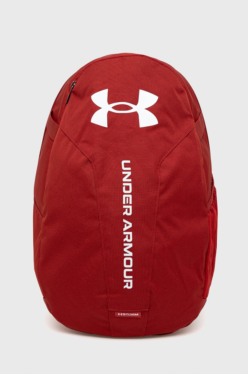 Under armour rucsac culoarea rosu, mare, neted