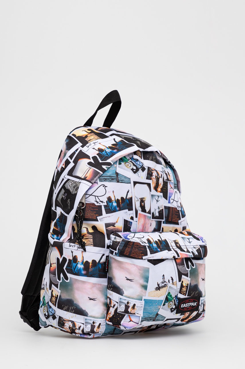 

Рюкзак Eastpak колір білий великий візерунок