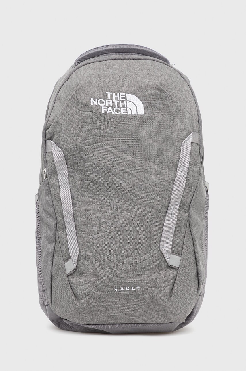 

Раница The North Face в сиво голям размер с изчистен дизайн, Сив