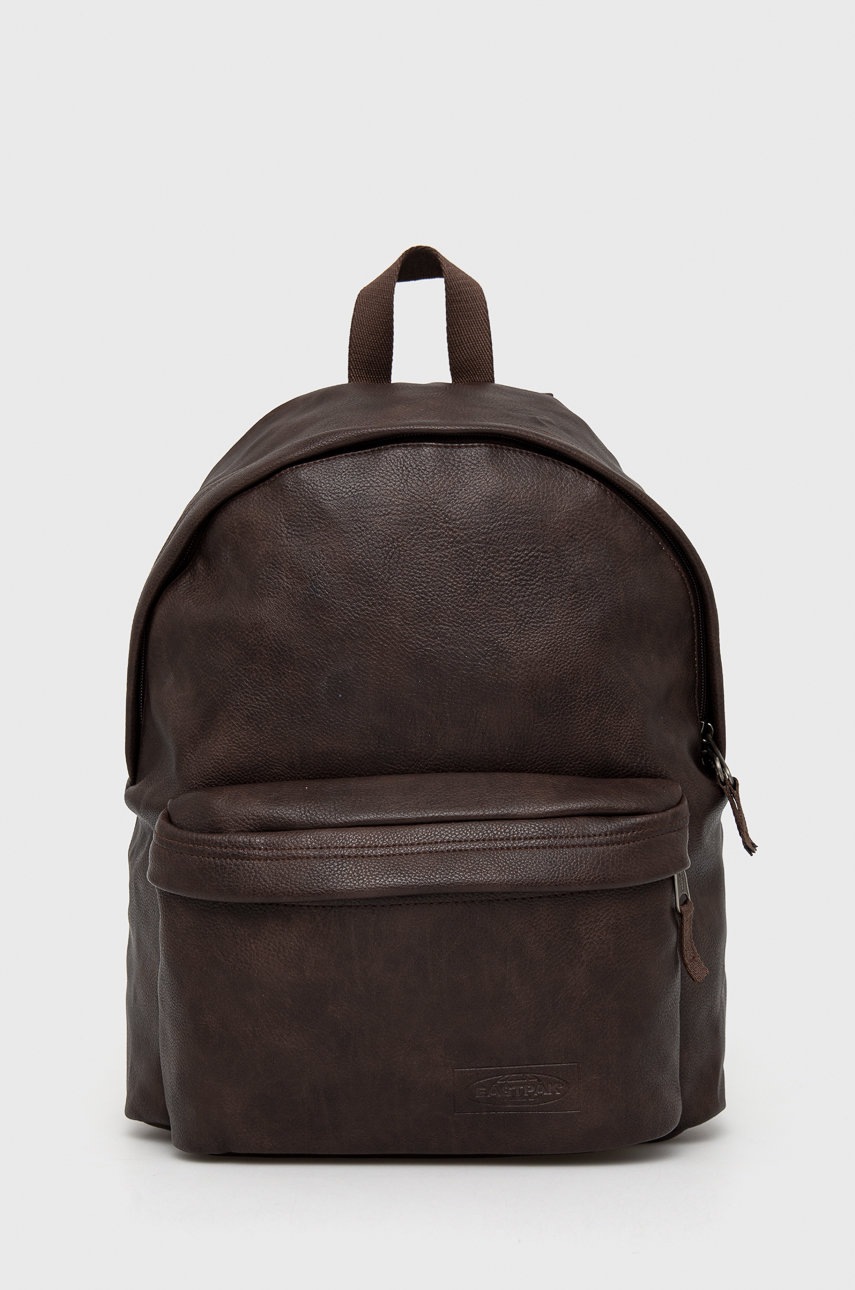 

Раница Eastpak в кафяво голям размер с изчистен дизайн, Кафяв