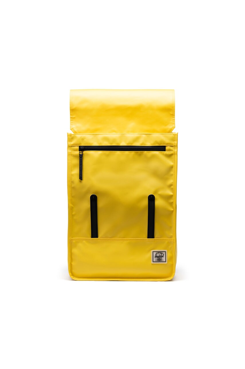 

Рюкзак Herschel колір жовтий великий гладкий