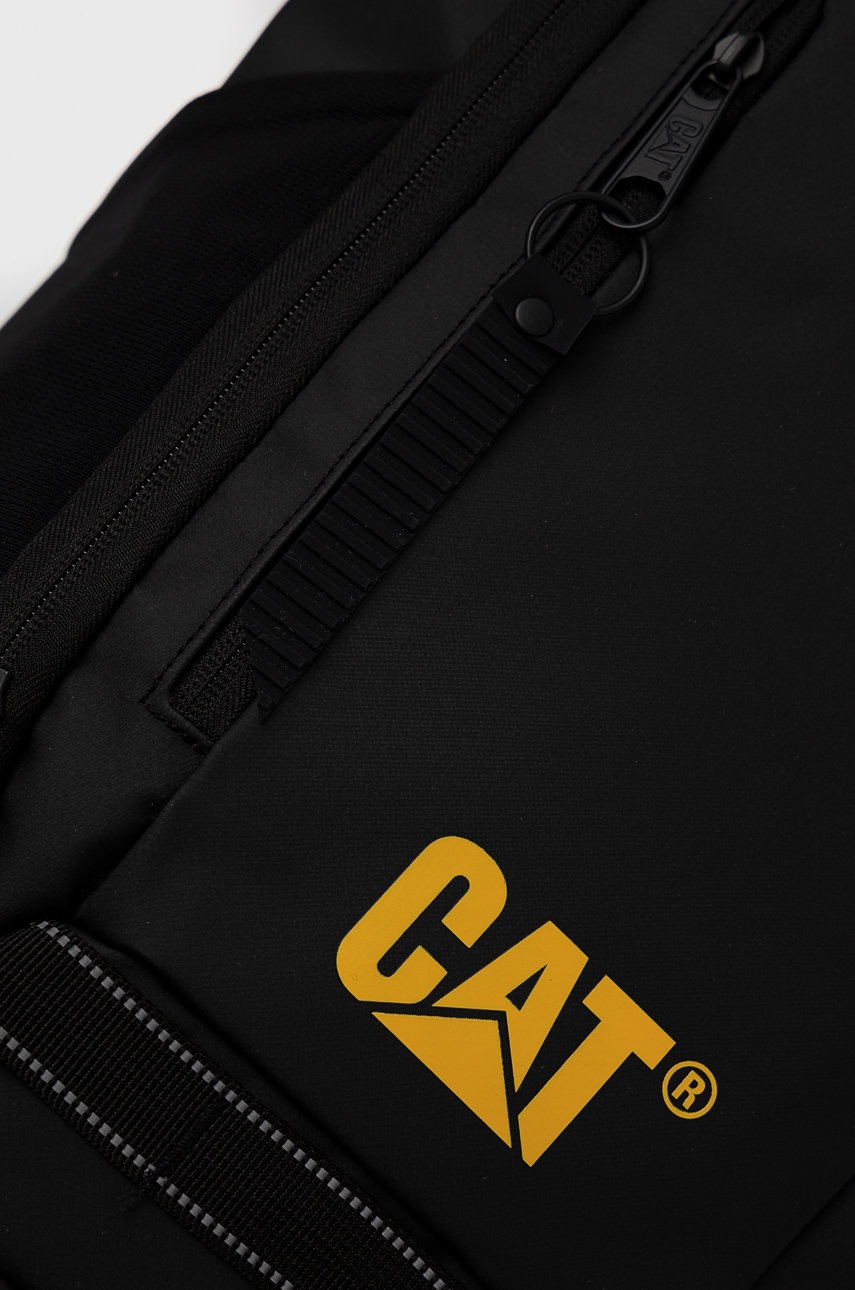

Рюкзак Caterpillar цвет чёрный большой с принтом