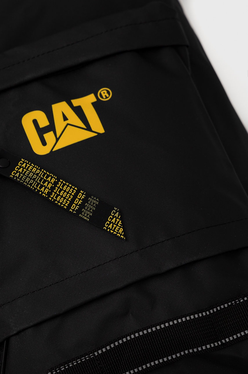 

Рюкзак Caterpillar цвет чёрный большой с принтом