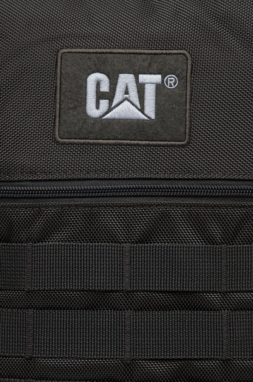 

Рюкзак Caterpillar колір зелений великий гладкий