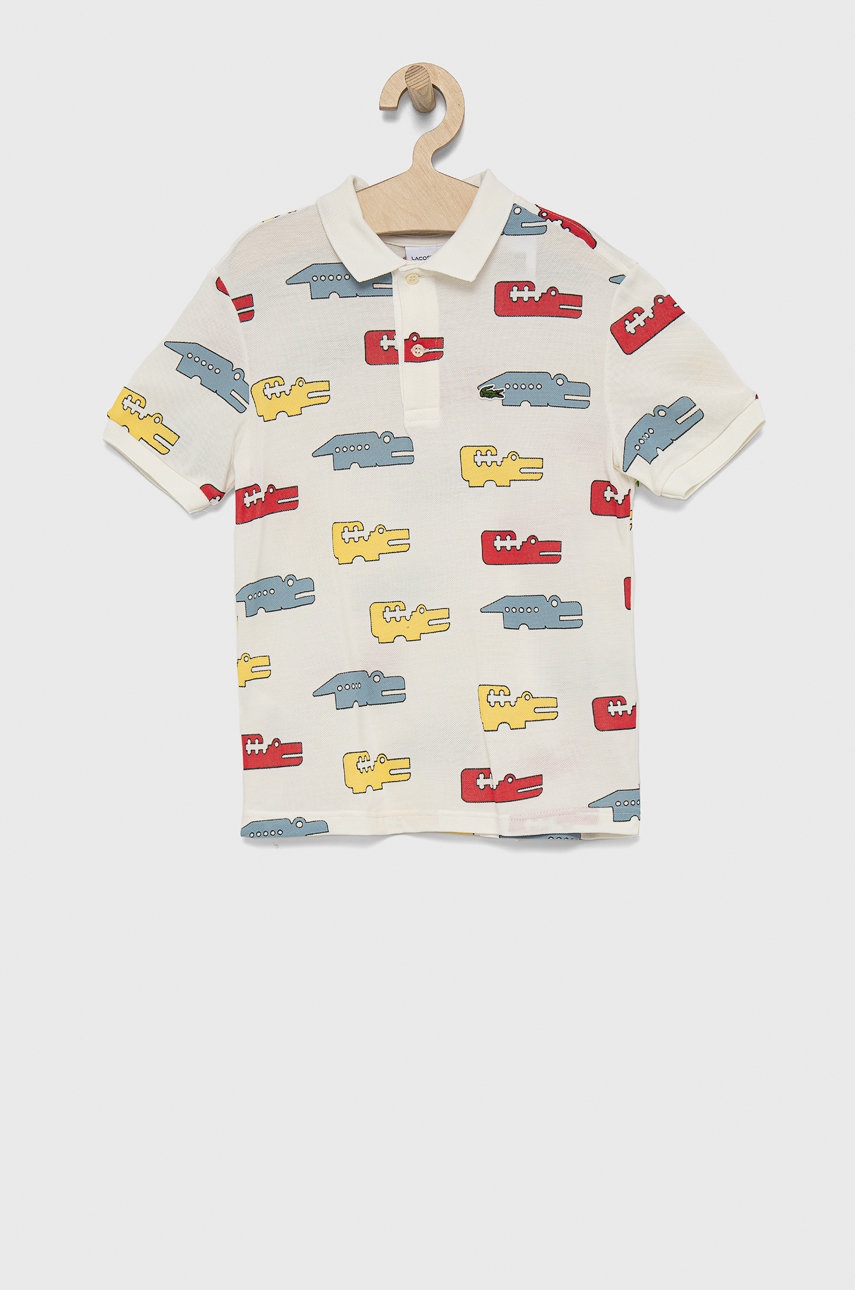 Lacoste tricouri polo din bumbac pentru copii modelator