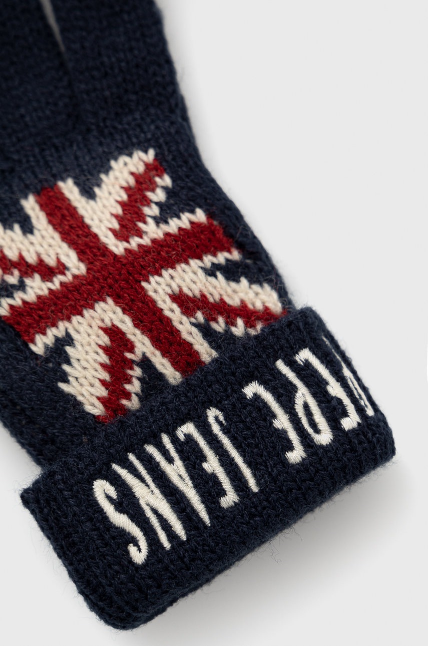 

Детские перчатки Pepe Jeans цвет синий