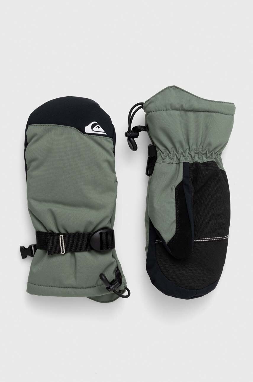 Quiksilver manusi copii culoarea verde