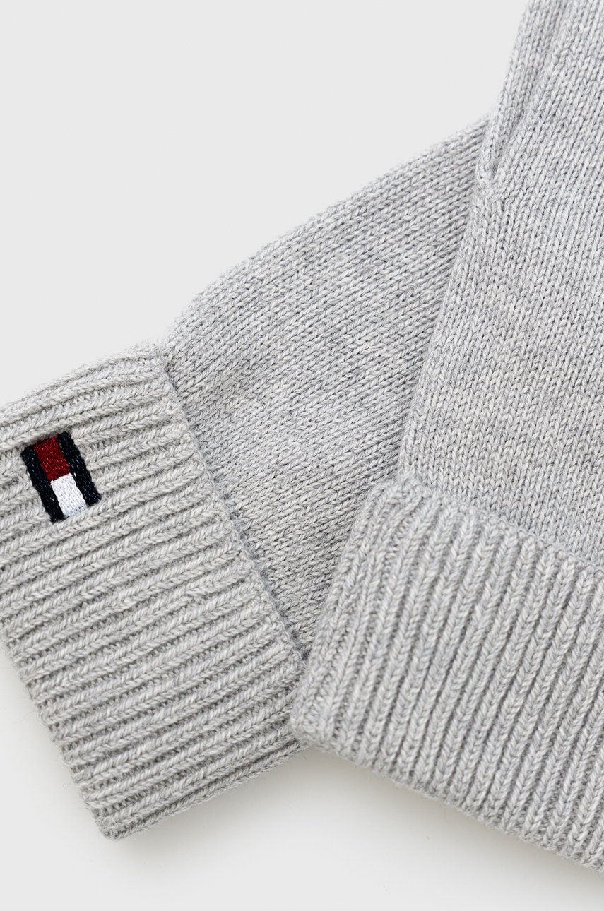 

Перчатки Tommy Hilfiger женское цвет серый