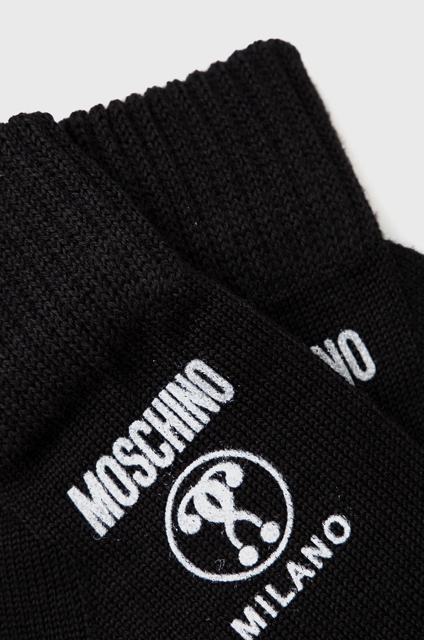 

Перчатки Moschino женское цвет чёрный