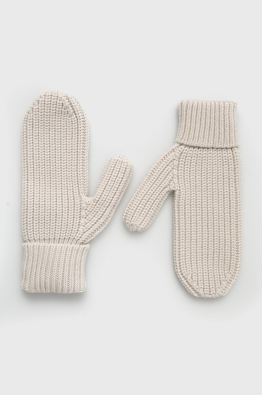 

Вълнени ръкавици Marc O'Polo дамски в кремаво, Бежов