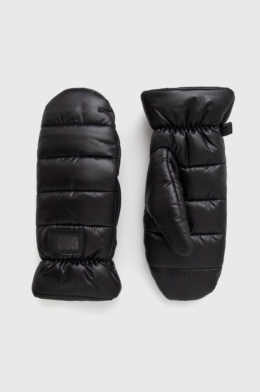UGG Mănuși femei, culoarea negru answear imagine noua