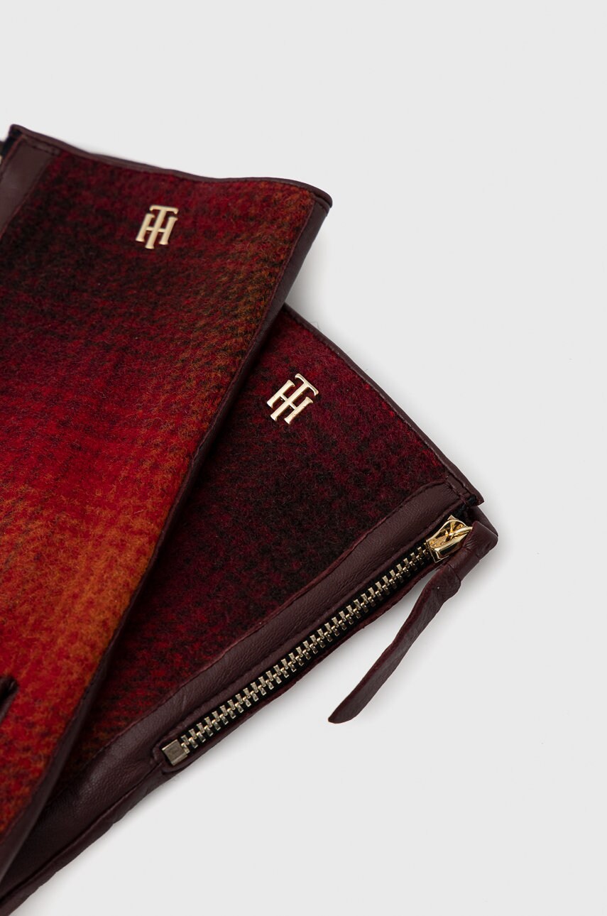 

Перчатки Tommy Hilfiger женские цвет красный