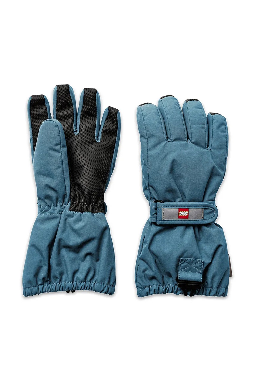 Детские горнолыжные перчатки Lego Wear цвет коричневый