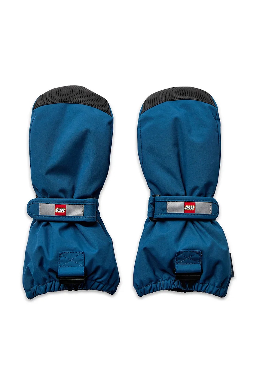 Lego Wear manusi copii culoarea portocaliu