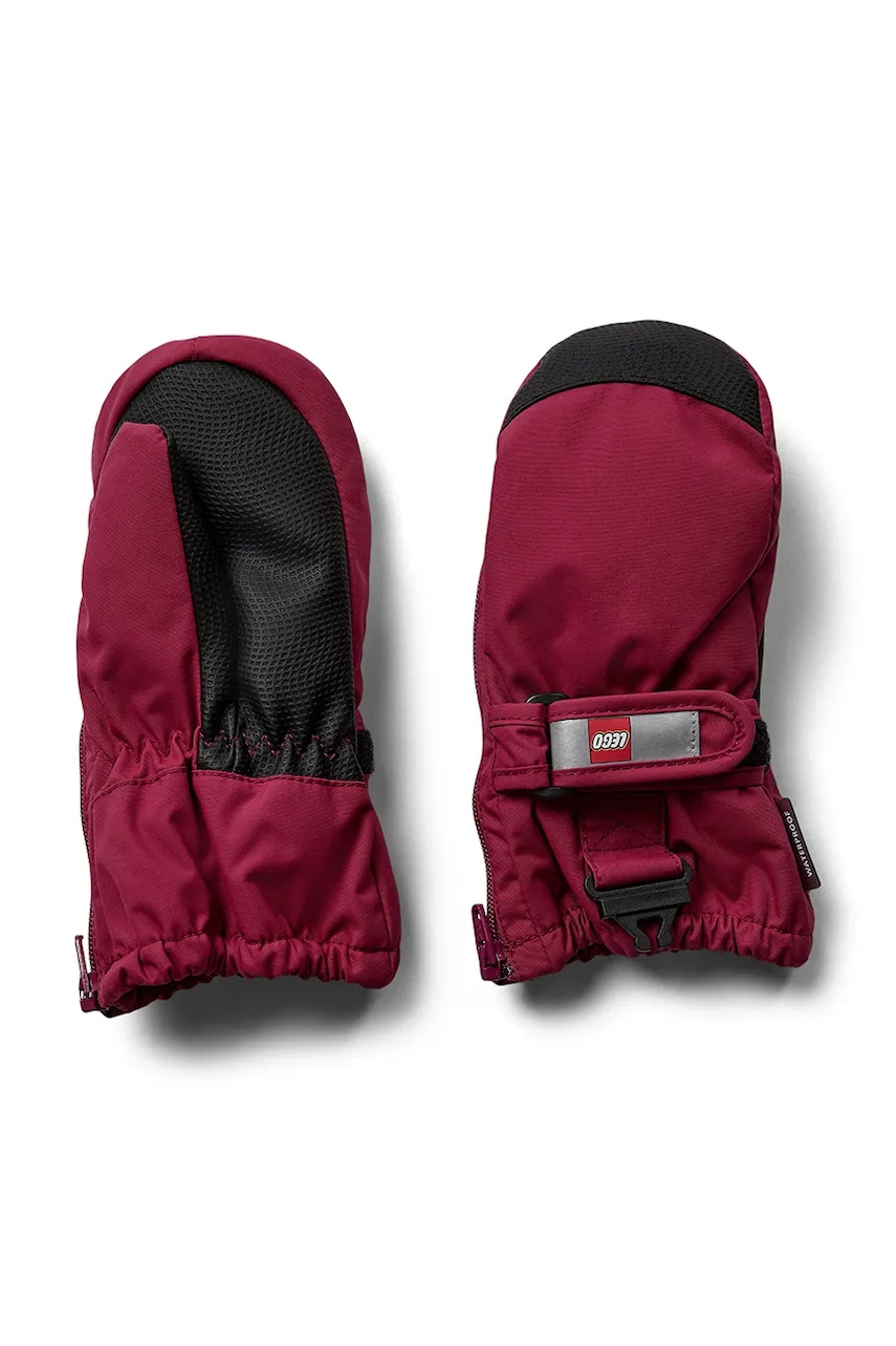 Детские перчатки Lego Wear цвет коричневый Детские перчатки Lego Wear цвет коричневый