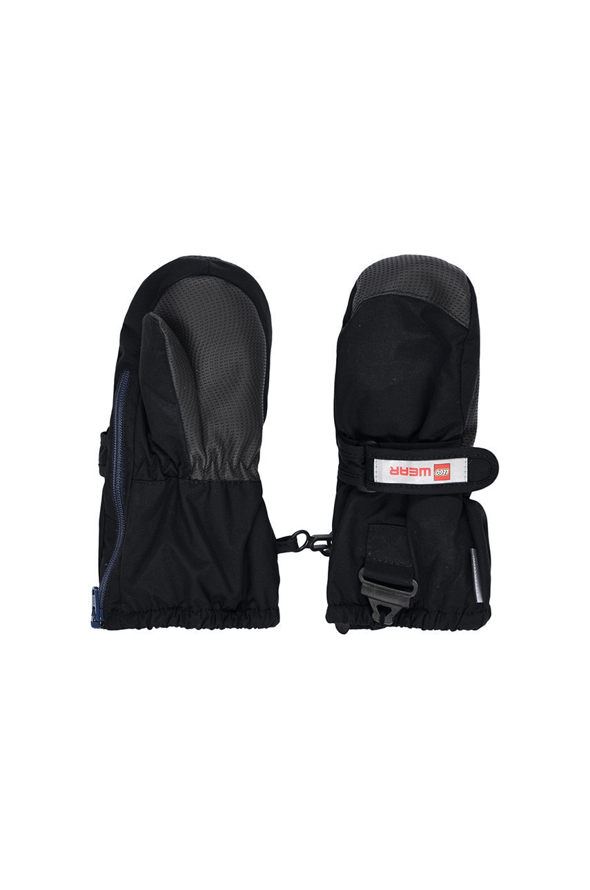Lego Wear Mănuși copii culoarea negru