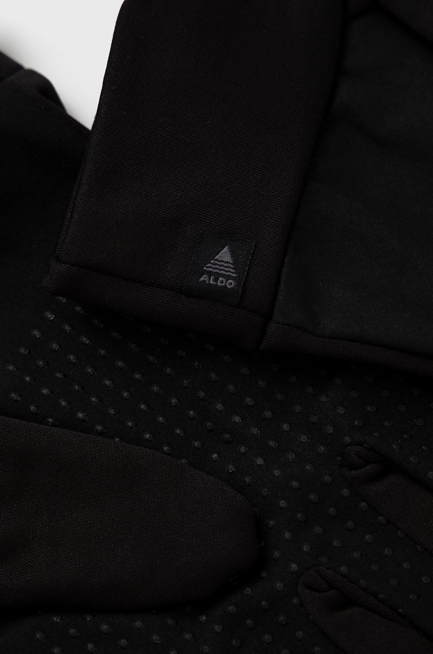 

Перчатки Aldo мужское цвет чёрный