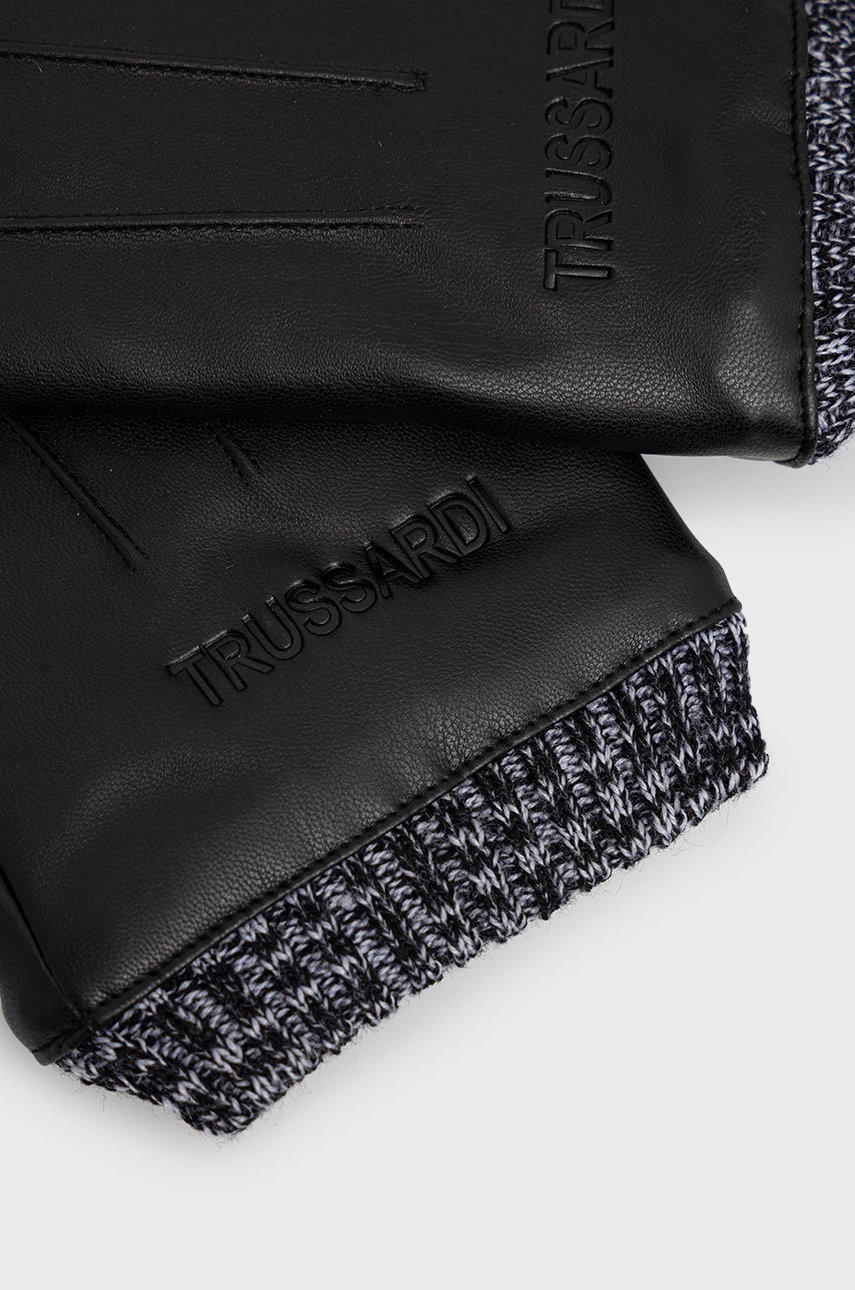 

Перчатки Trussardi мужское цвет чёрный
