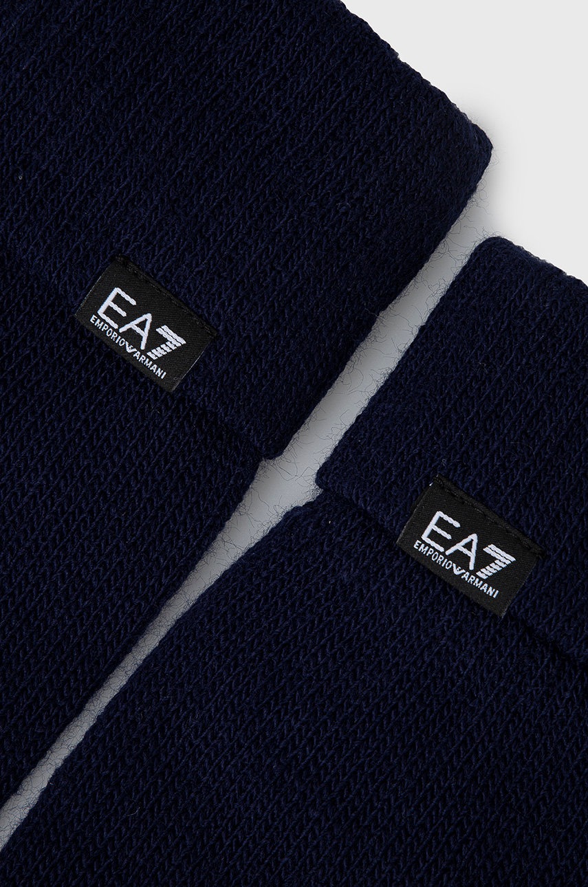 

Перчатки EA7 Emporio Armani мужское цвет синий