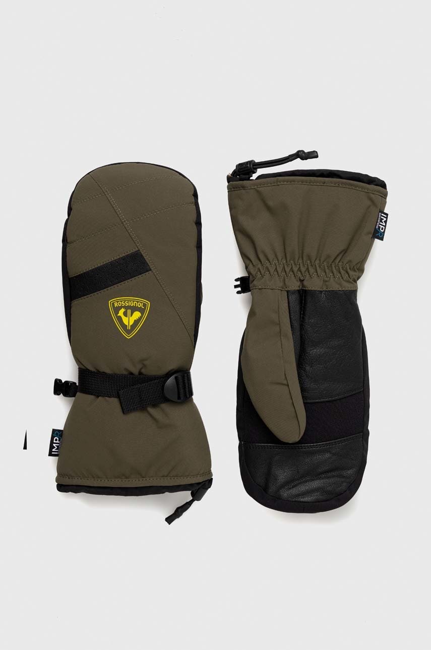 Rossignol mănuși de schi barbati, culoarea verde