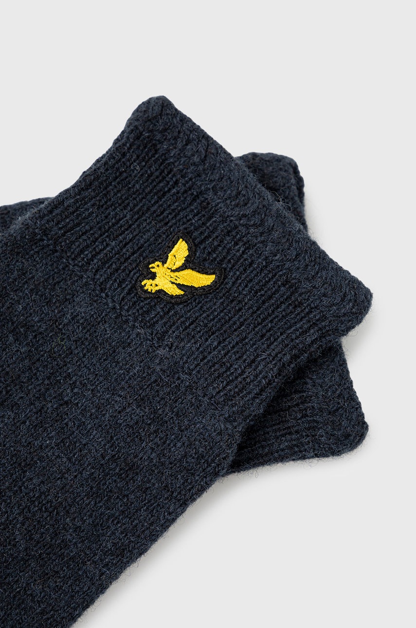 

Перчатки Lyle & Scott цвет синий