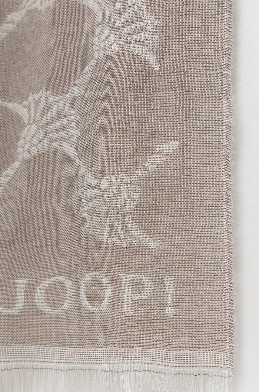 

Шарф Joop! женский цвет коричневый с узором
