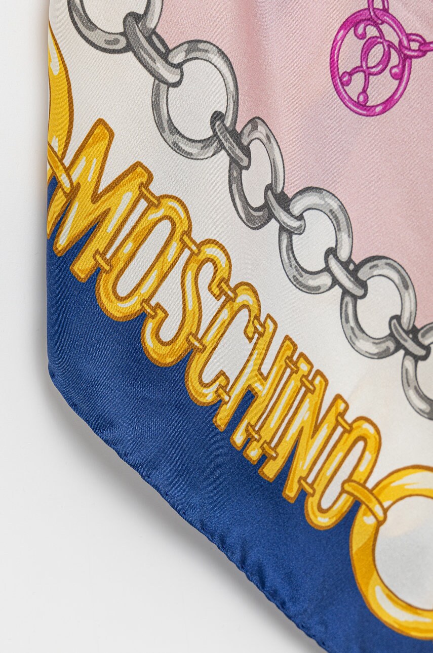 

Шовкова хустка Moschino візерунок