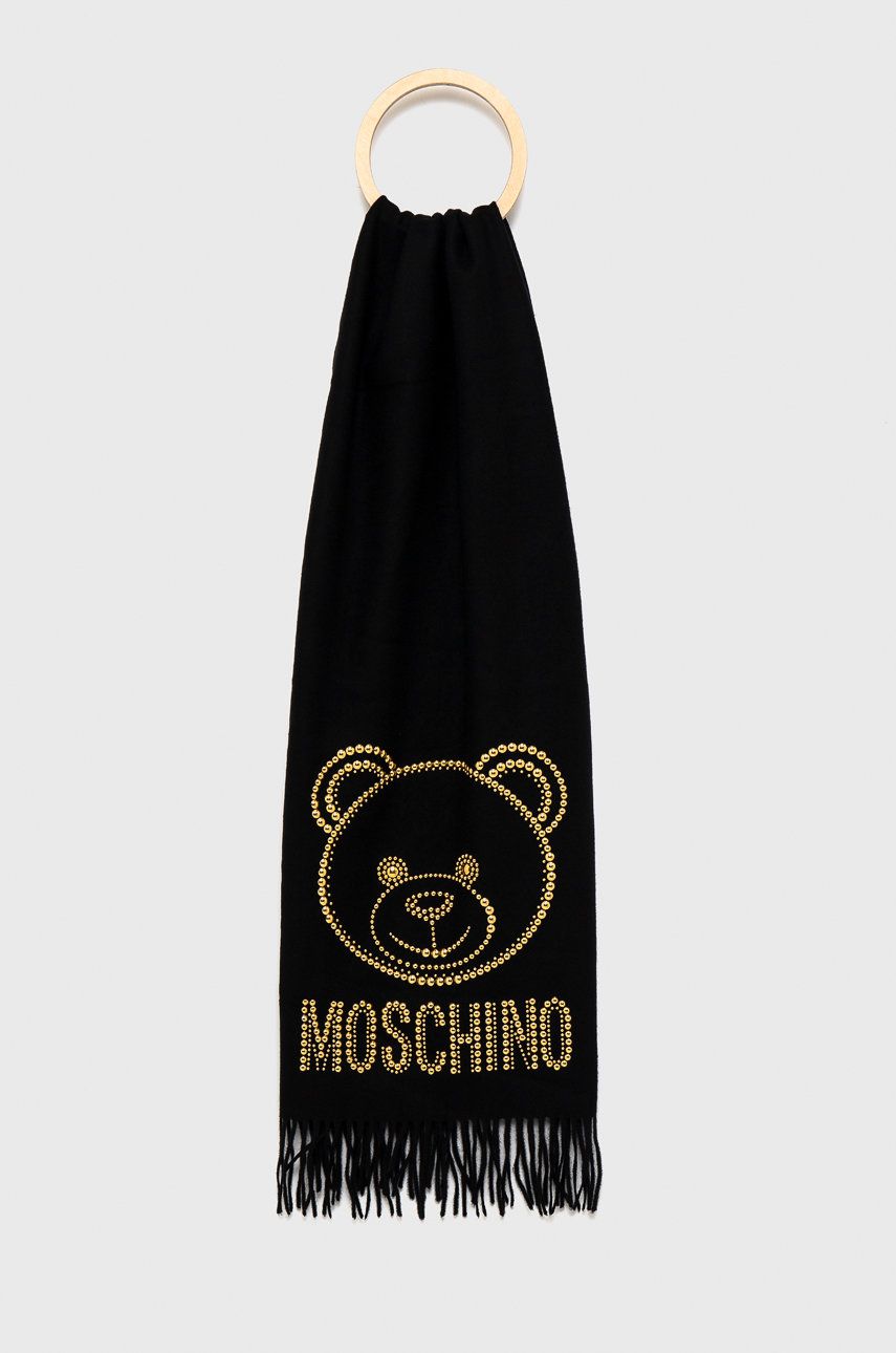 Moschino – Esarfa de lana answear.ro imagine promotii 2022