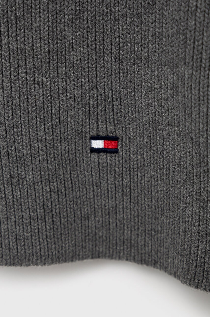 

Шарф Tommy Hilfiger цвет серый гладкий