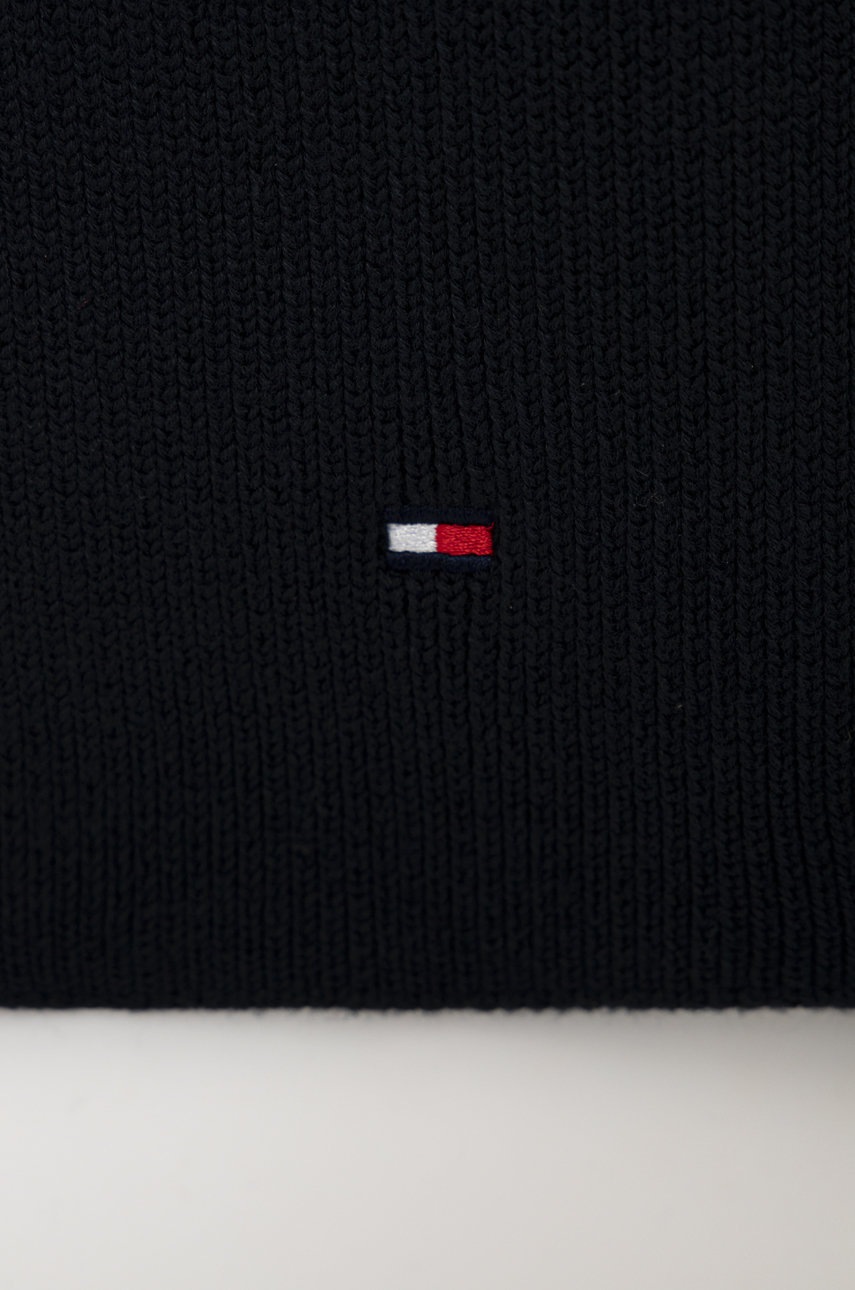 

Шарф Tommy Hilfiger цвет синий гладкий