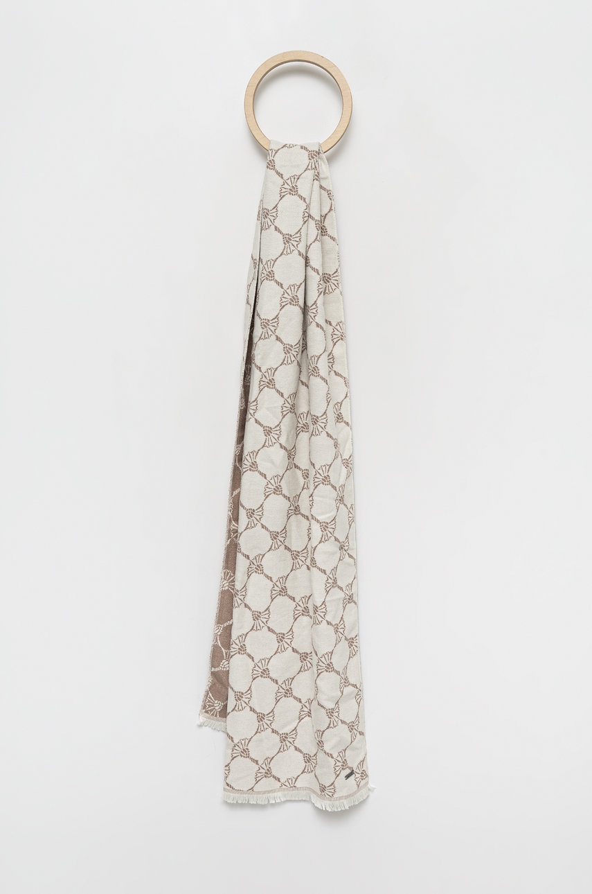 Joop! fular barbati, culoarea bej, modelator