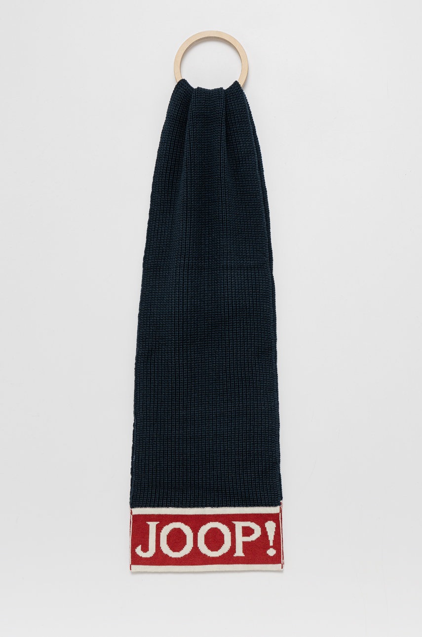 

Вълнен шал Joop! в тъмносиньо, Тъмносин