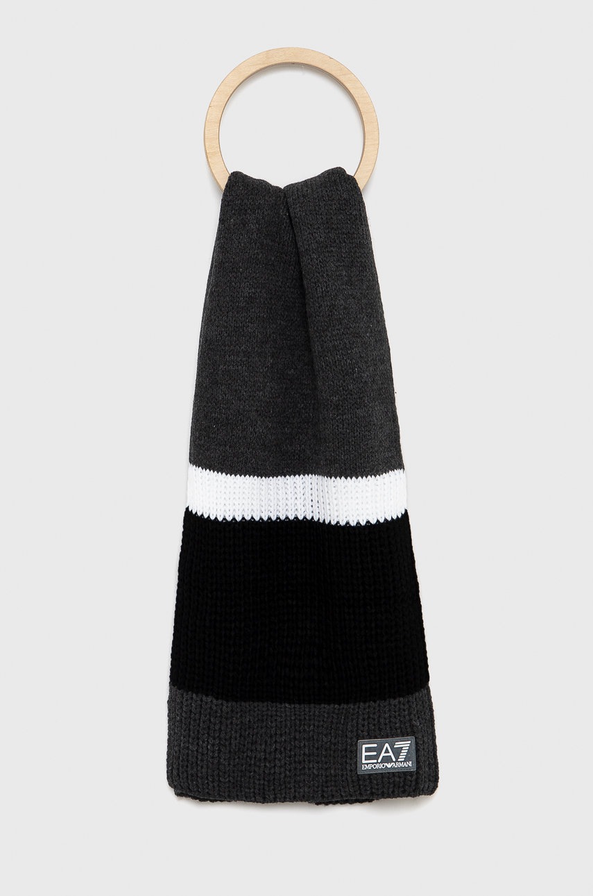

EA7 Emporio Armani - Шал, Черен