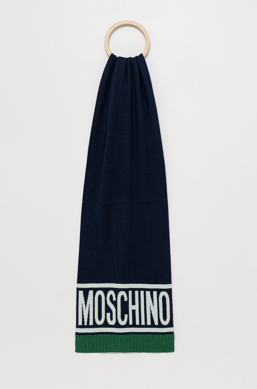 

Moschino - Вълнен шал, Син
